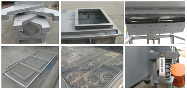 活性炭直線振動(dòng)篩細(xì)節(jié)